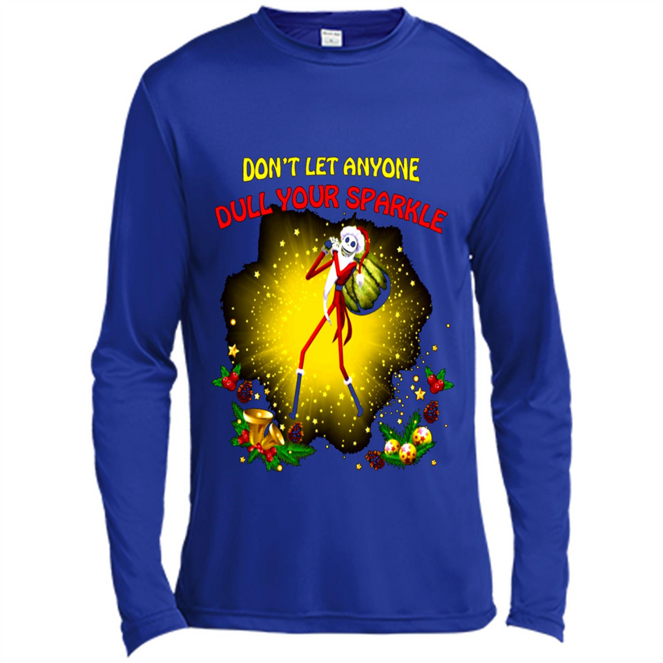 Jack skellington Santa Don't Let Anyone Dull Your Sparkle Christmas