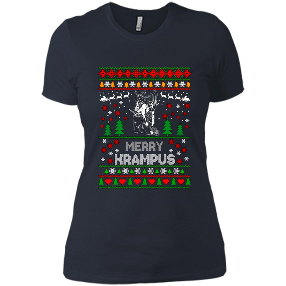 Merry Krampus Christmas sweatshirt PINGPONG