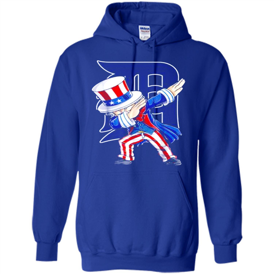 MLB DETROIT TIGERS UNCLE SAM DABBING INDEPENDENCE DAY