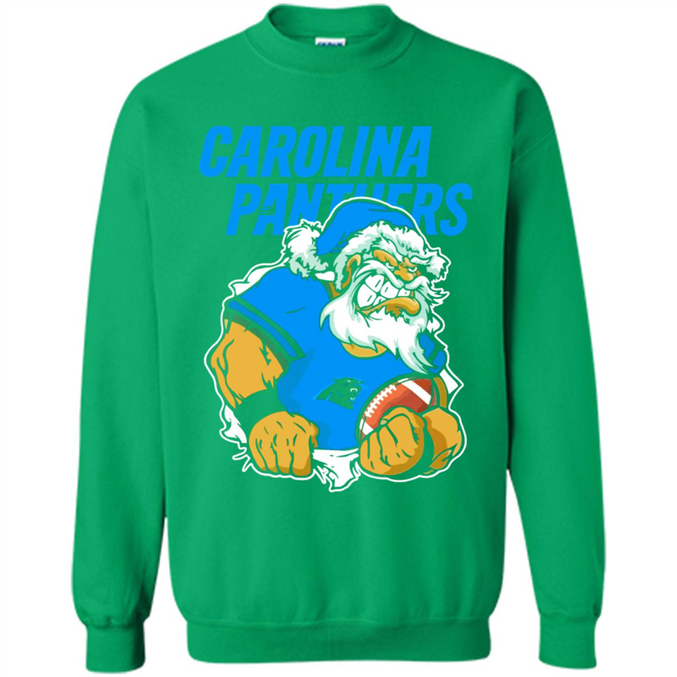 Grumpy Santa Claus Carolina Panthers Football Team PINGPONG