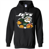 Grumpy Santa Claus Jets Football Team PINGPONG