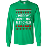 Merry Christmas Bitches ugly sweatshirt PINGPONG
