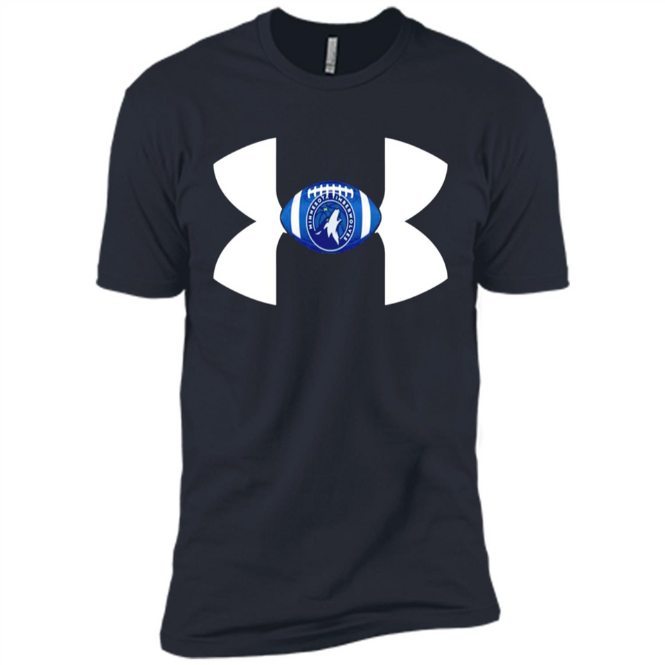 MinnesotaTimberwolves Under Armour Logo - Premium Short Sleeve T-Shirt
