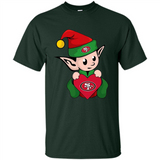 San Francisco 49ers ELF Elves Grinch Santa Claus