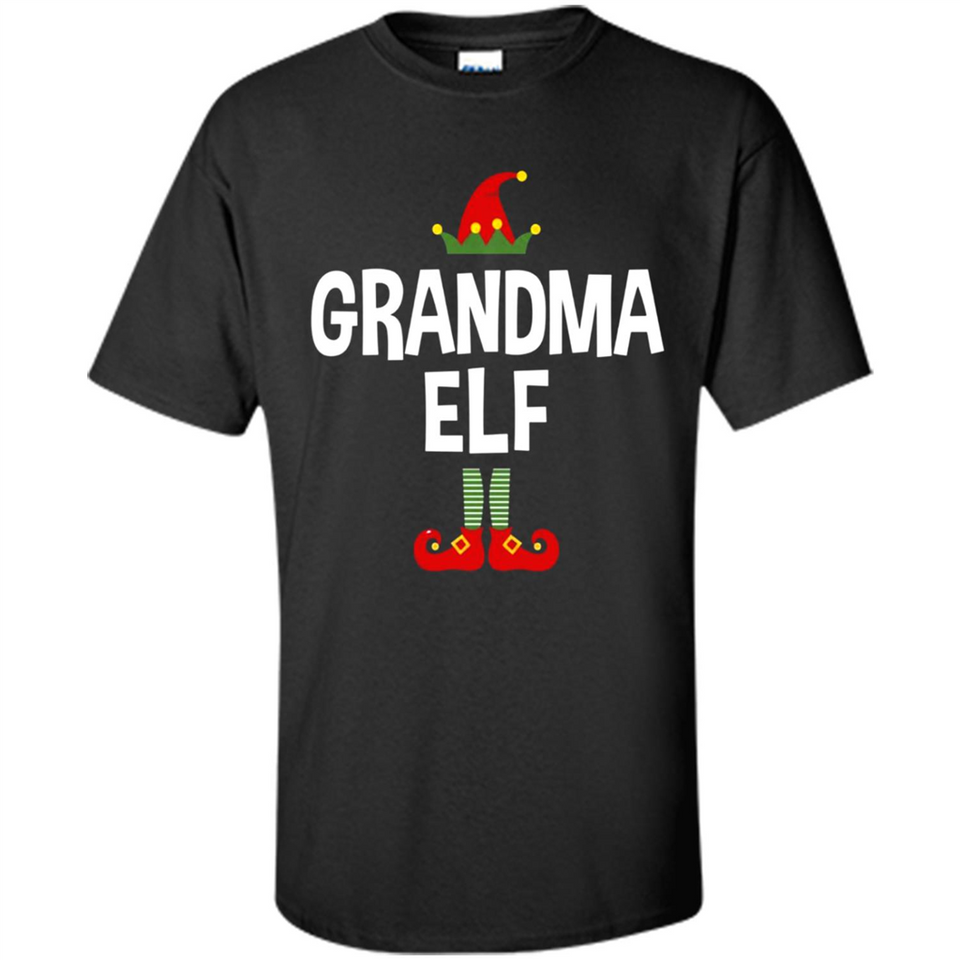 Grandma Elf Shirt -Family Matching Christmas Pajamas - Shirt