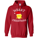 Bird Santa Merry Christmas T-Shirt - Birds Watchers Xmas - Hoodie