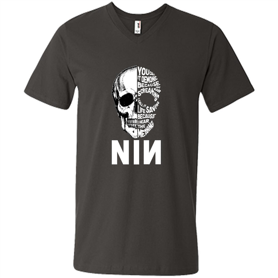 you call it demonic because you hear the screaming NIN