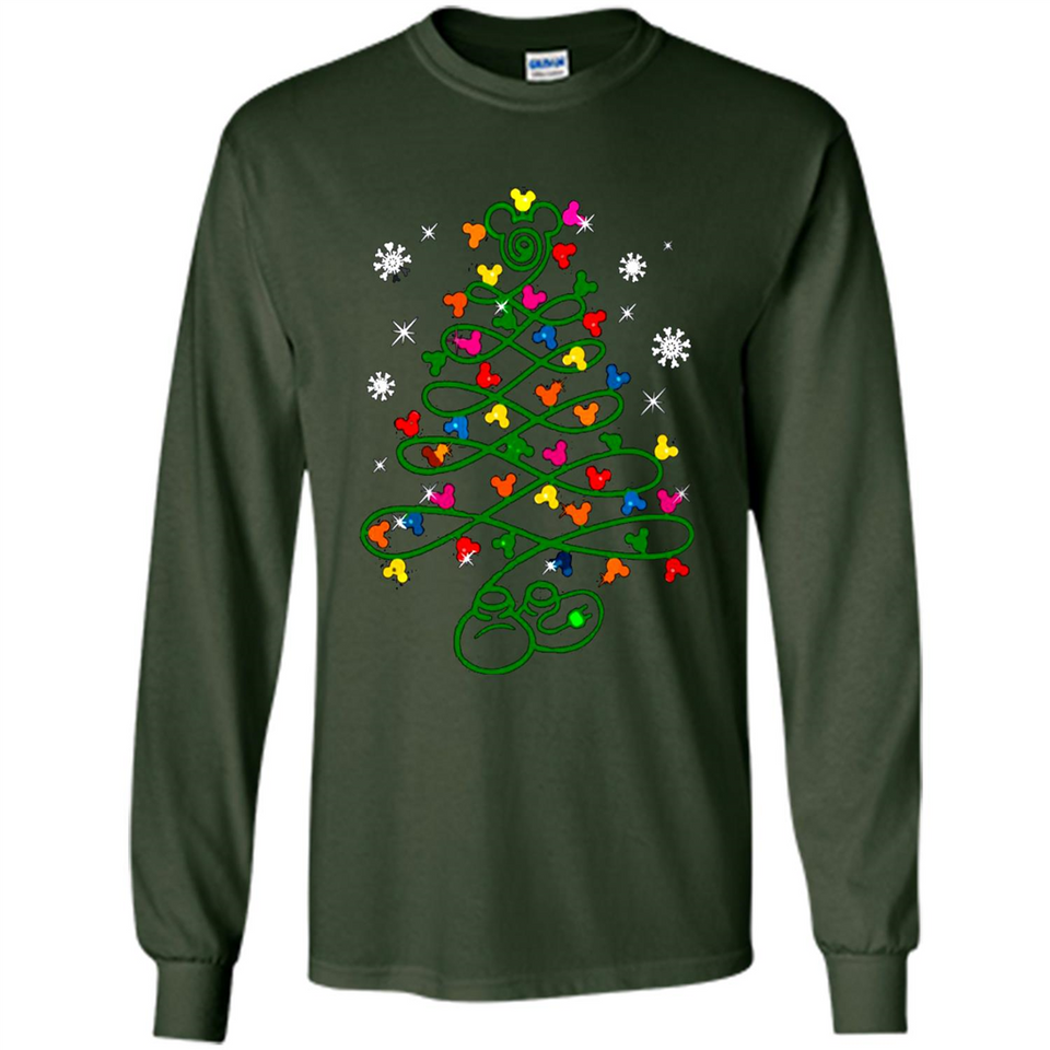 Mickey Mouse Christmas Tree ugly sweater PINGPONG