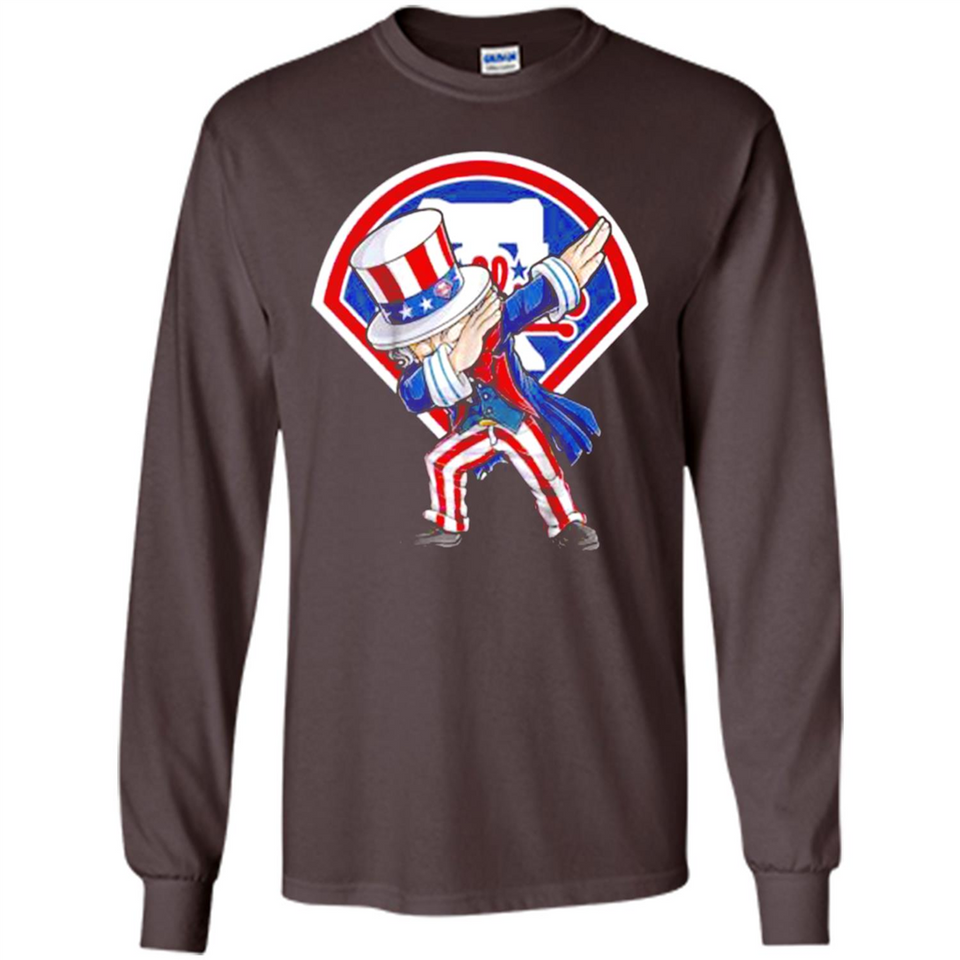 MLB PHILADELPHIA PHILLIES UNCLE SAM DABBING INDEPENDENCE DAY