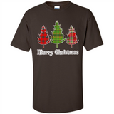 Plaid Christmas Tree Shirt Merry Christmas Plaid is Rad