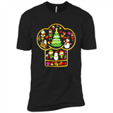 Chef Hat Christmas Ornament - Premium Short Sleeve T-Shirt