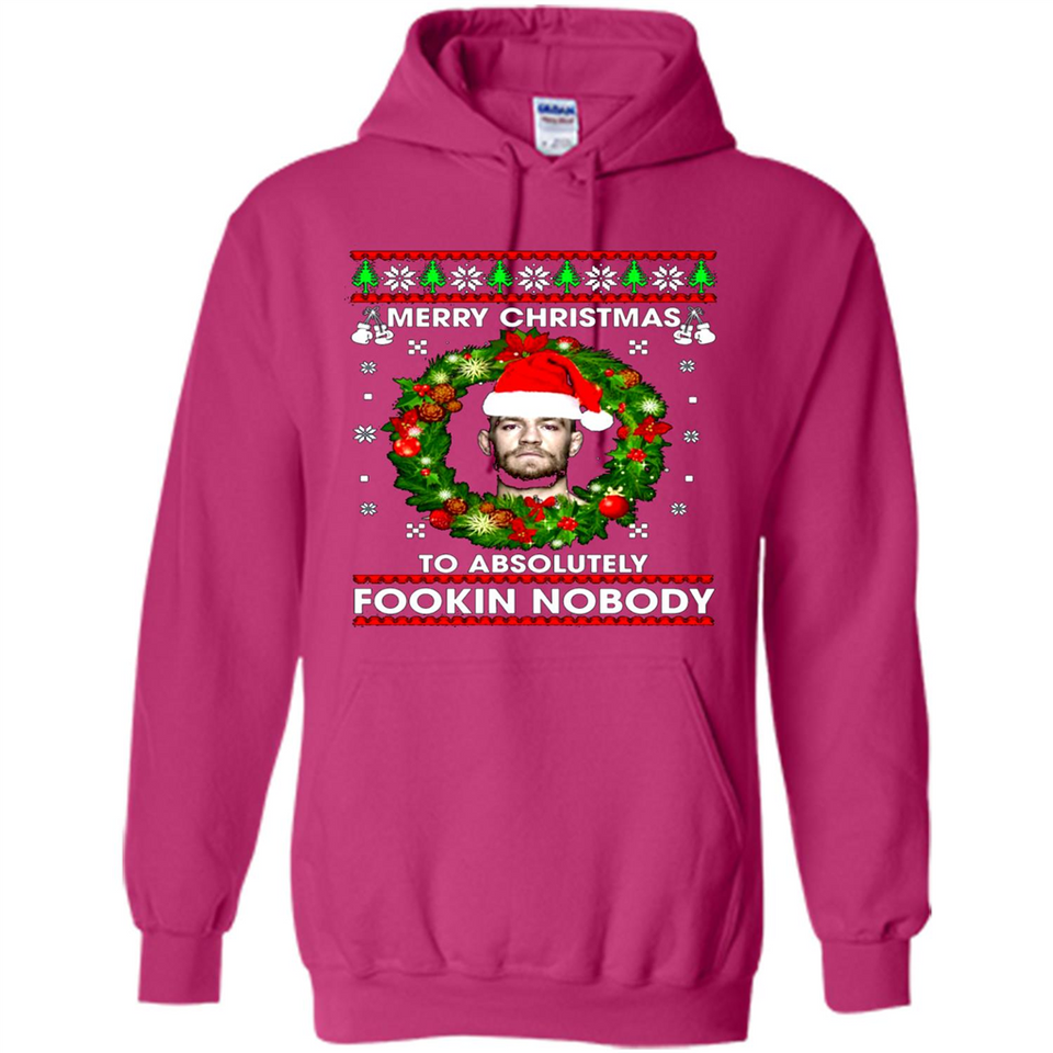 Merry Fookin Christmas Conor Mcgregor sweater PINGPONG