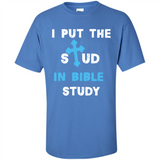I PUT THE STUD IN BIBLE STUDY CROSS