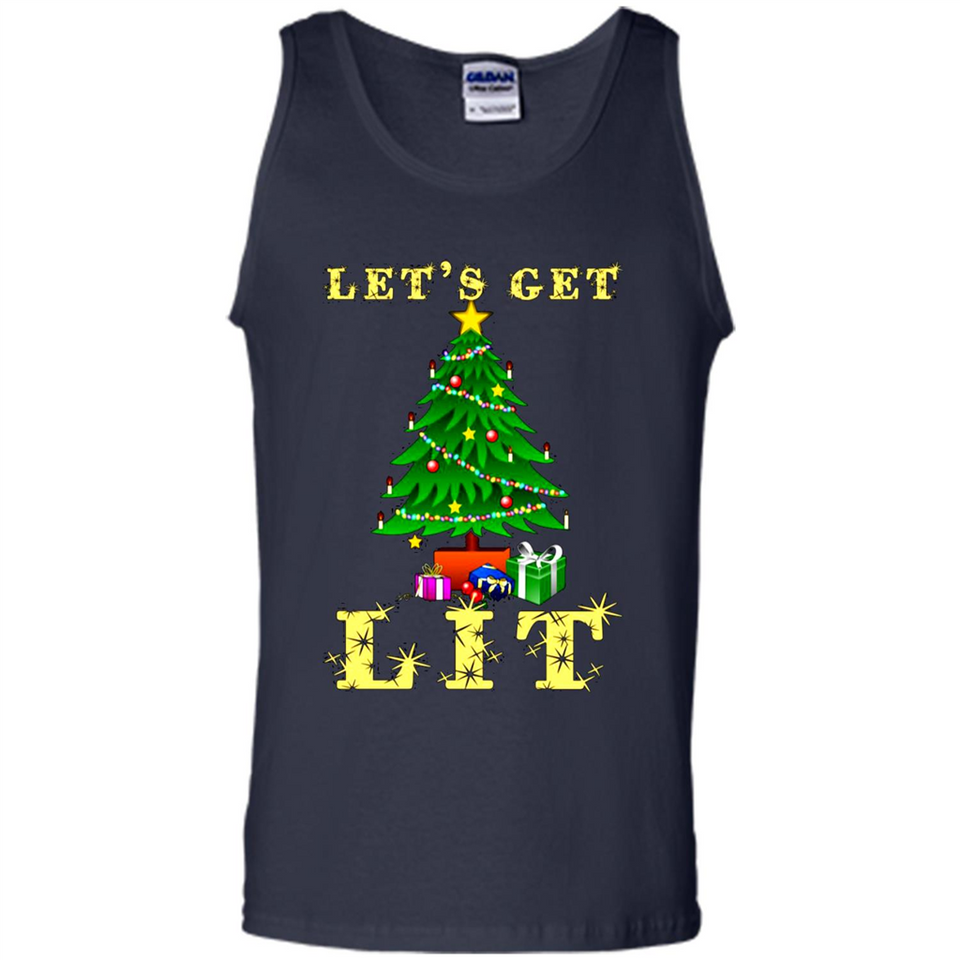 Let’s Get Lit Christmas Drinking sweater PINGPONG