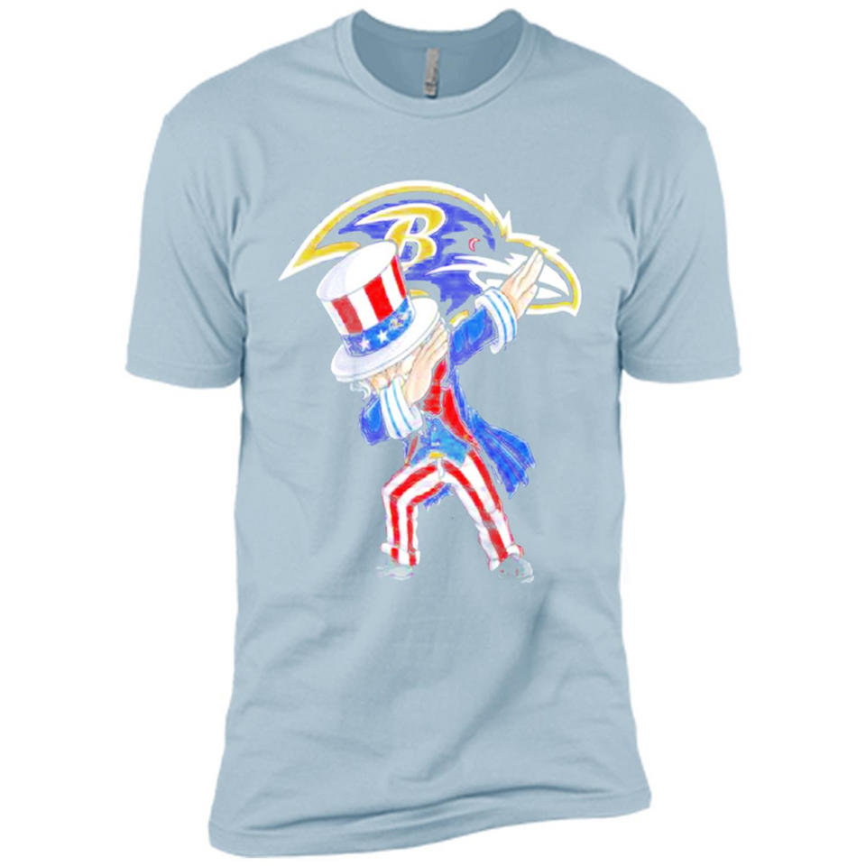 NFL BALTIMORE RAVENS UNCLE SAM DABBING INDEPENDENCE DAY