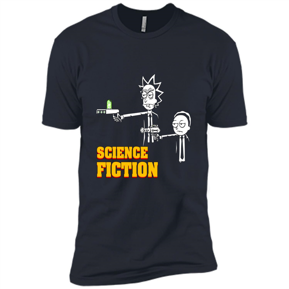 Science Fiction Rick and Morty Pulp Fiction