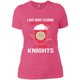 I Just Want To Drink Hot Chocolate & Watch UCF Knights Ugly Christmas Sweater PINGPONG