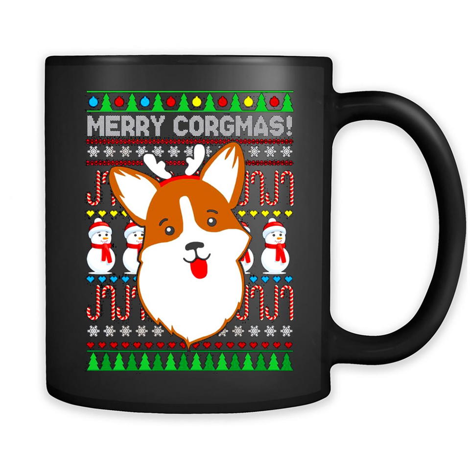 Merry Corgmas Christmas sweater PINGPONG