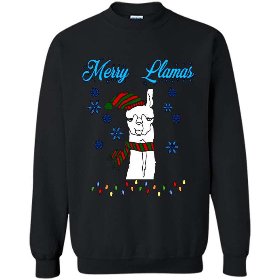 Merry Llama Christmas sweater PINGPONG
