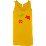Funny Grinch Hand holding Doctor ornament Christmas Sporty T-Shirt - Canvas Unisex Tank