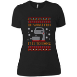 Oh What Fun It Is To Bake Ugly Christmas sweater Sweater PINGPONG