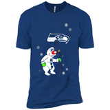 Seattle Seahawks Snowman