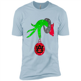 GRINCH HAND HOLDING AUBURN TIGERS GLITTER CHRISTMAS PINGPONG