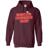Funny Christmas Clothes - Santas Favorite Chef - Hoodie