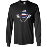 Buffalo Bills And Superman Fans - Long Sleeve T-Shirt