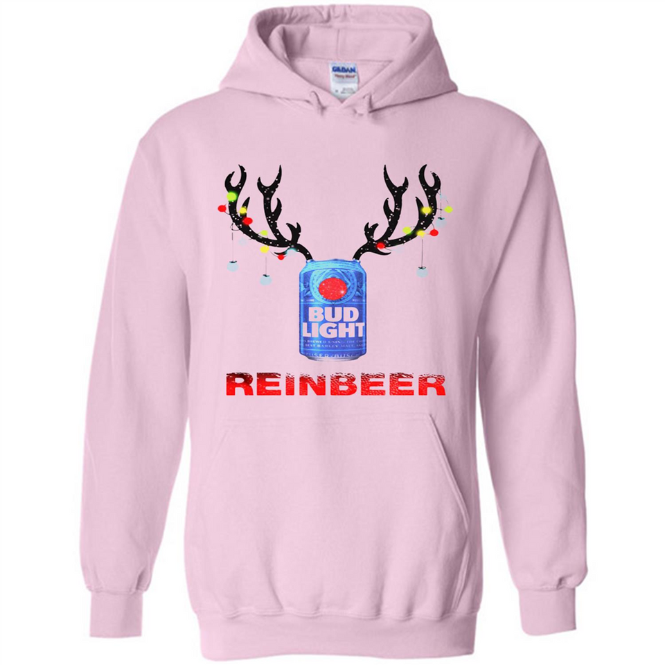 Bud light reinbeer Christmas - Hoodie