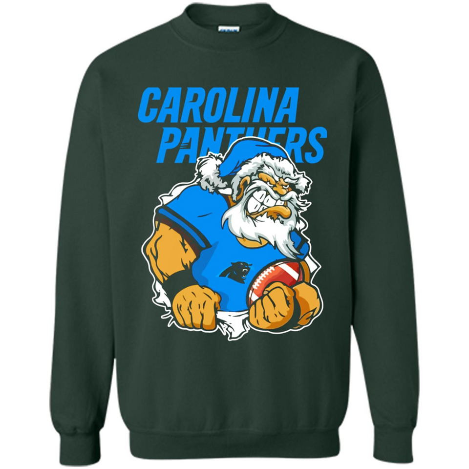 Grumpy Santa Claus Carolina Panthers Football Team PINGPONG
