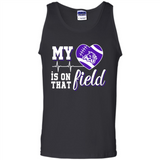 Abilene Christian Wildcats Football My Heart is on that Field - Tank Top
