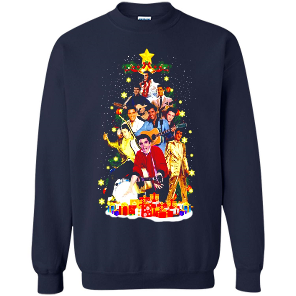 Glitter Rhinestone Christmas Elvis Presley Christmas PING PONG