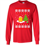 Gudetama Christmas sweater PING PONG