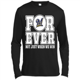 Milwaukee Brewers Forever For ever not just when we win - Canvas Long Sleeve T-Shirt