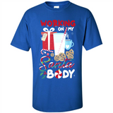 Working On My Santa Body Funny Christmas Gift Sleeve Xmas - Shirt