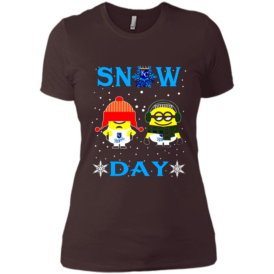 Snow Day Shirt For Kansas City Royals Vs Minion Fans pingpong