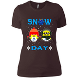 Snow Day Shirt For Kansas City Royals Vs Minion Fans pingpong