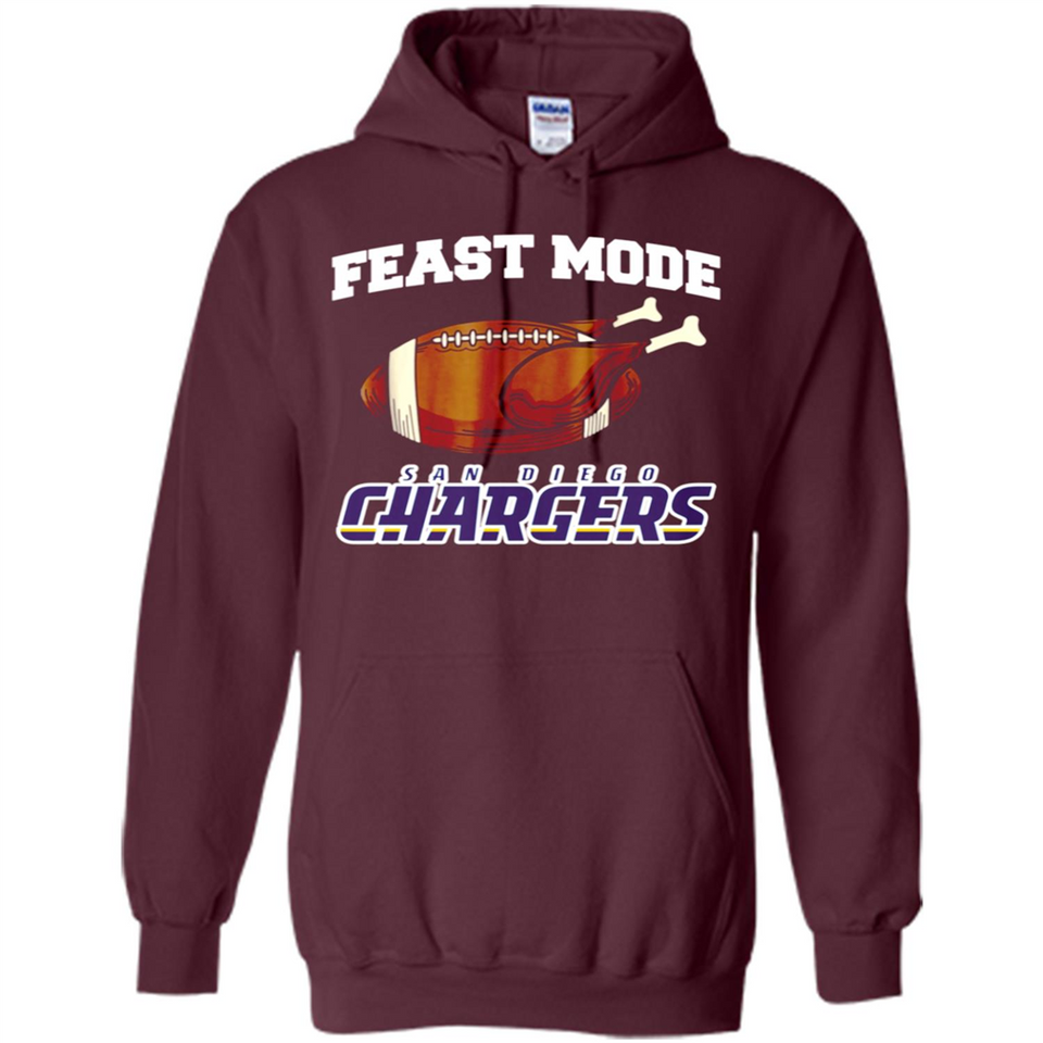 Feast Mode Chargers Shirt - San Diego Turkey Thanksgiving