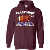 Feast Mode Chargers Shirt - San Diego Turkey Thanksgiving