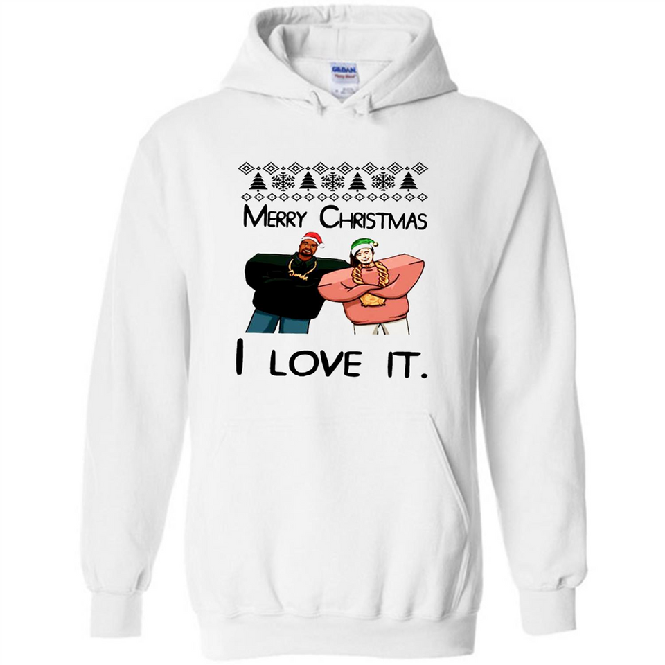 Drake Merry Christmas I love it sweatshirt PINGPONG - Hoodie
