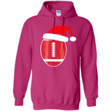 Christmas Football Shirt - Football Santa Hat Christmas