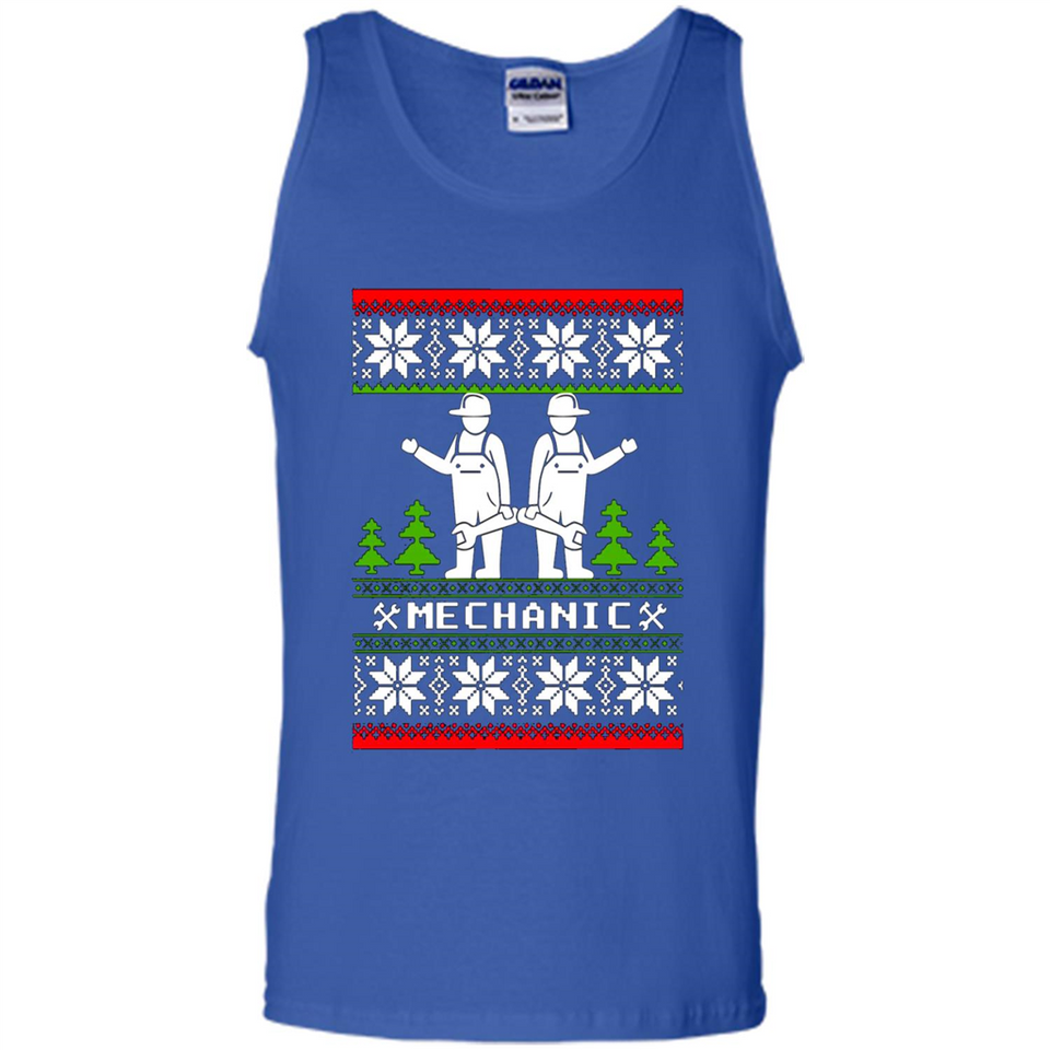Mechanic Christmas sweater PINGPONG