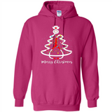 Christmas tree Nurse merry Christmas - Hoodie
