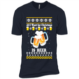 All I want for Christmas is Beer Sweater PINGPONG