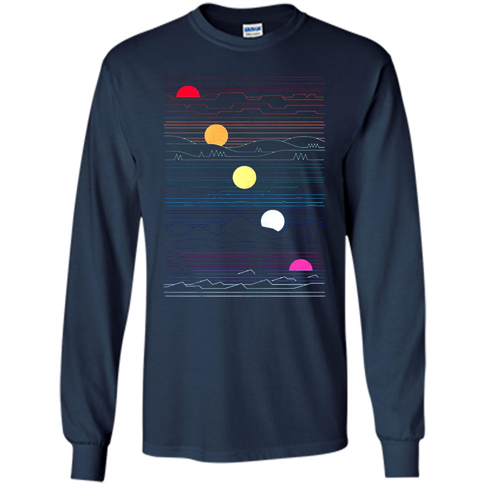 Many lands under one sun shirt Sweatshirt - Long Sleeve T-Shirt