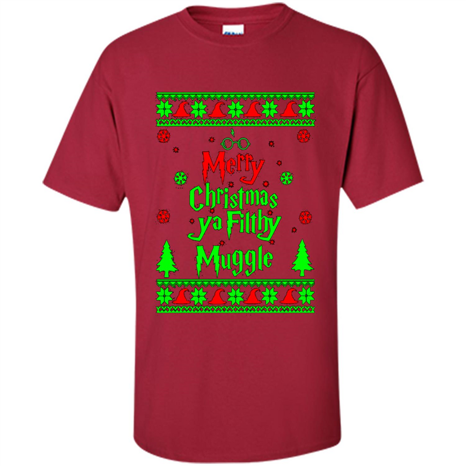 Merry Christmas ya filthy animal ugly sweater PINGPONG