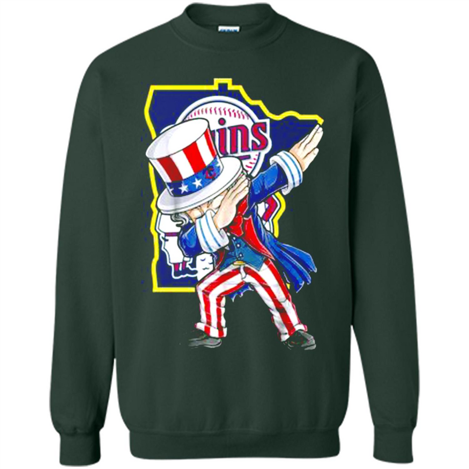 MLB MINNESOTA TWINS UNCLE SAM DABBING INDEPENDENCE DAY
