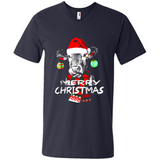 Fabulous Mooey christmas Heifers Cow Christmas lights - Men's V-Neck