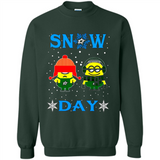 Snow Day Shirt For Dallas Stars Vs Minion Fans pingpong
